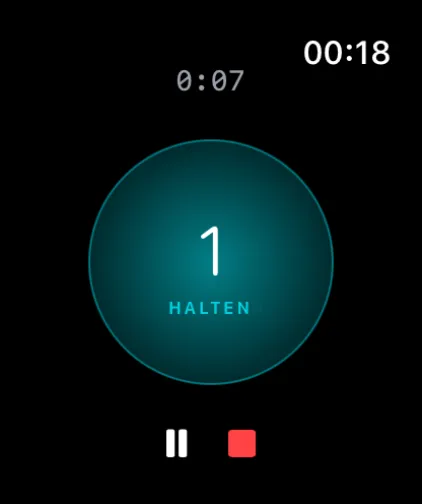 Breath Pacer auf der Apple Watch
